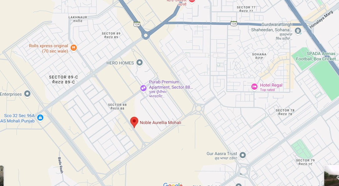 Noble Aurellia Location